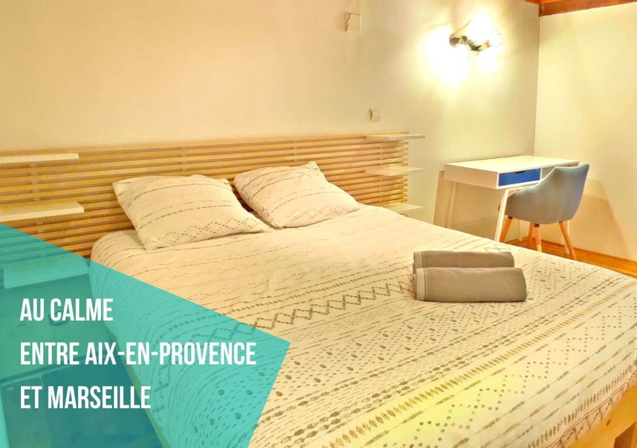 Entre Aix Et Marseille - Petite Maison A Auriol Dış mekan fotoğraf